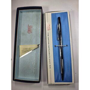 Cross Chrome Ballpoint Pen classic In Original Box writing gift